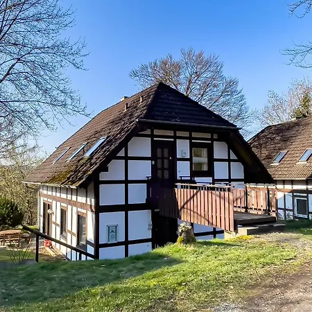 Ferienhaus Am Wald Frankenau Exterior photo
